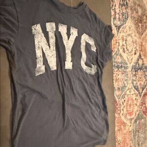 Navy Blue NYC Graphic T-Shirt